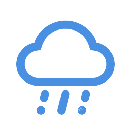 阵雨 天气图标 图标库 免费下载 爱给网