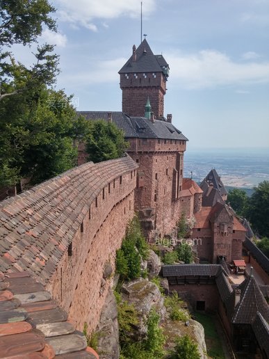 法国阿尔萨斯柯尼堡城堡(castle-alsace-koenigsbourg-france)