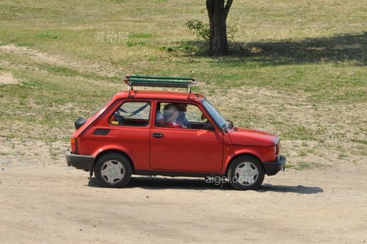 小型车 菲亚特 蹒跚学步的孩子 旅行 车辆 旧的 波兰(car fiat