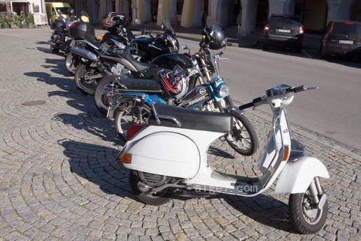 摩托車, 韋斯帕, 邪教, 摩托車, 公園, 系列(motor scooter, vespa