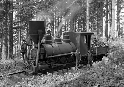 蒸汽火車頭(steam-train-locomotive-retro)