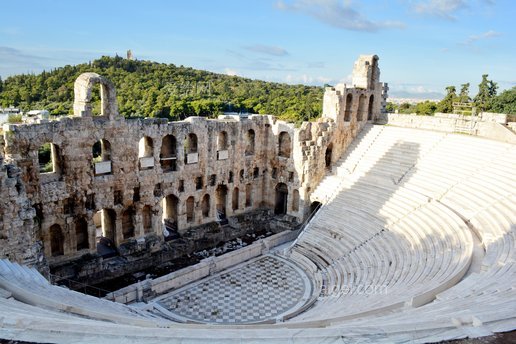 希臘雅典帕特農神廟衛城(greece-athens-parthenon-acropolis)