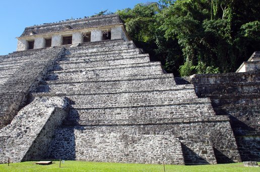 墨西哥帕伦克玛雅神庙(mexico-palenque-maya-temple)