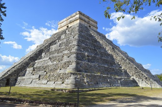 金字塔, 瑪雅, 墨西哥人, 墨西哥(chichen itza, yucatan, pyramids