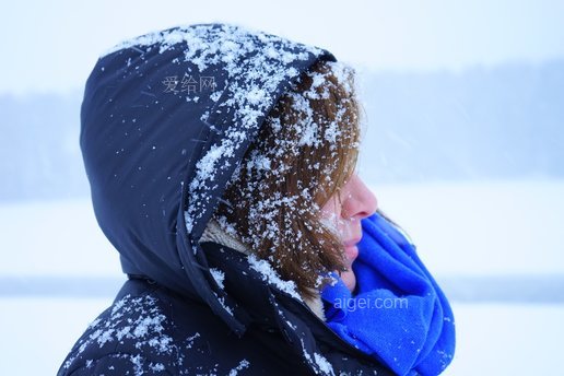 女人, 女孩, 冬天, 寒冷, 人, 流行服飾, 雪(woman, girl, winter